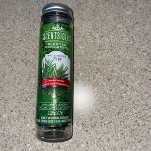 ScentSicles White Winter Fir Scented Ornaments – 4 Sticks + Hooks